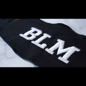 Black Lives Matter face mask